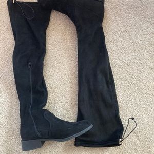 Fancy knee high boots